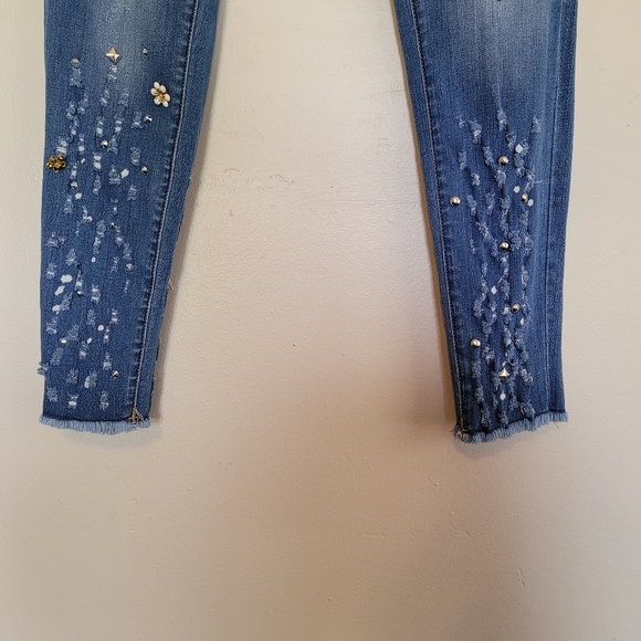 Buffalo David Bitton Faith Mid Rise Skinny Jeans - Picture 3 of 15